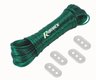 CORDE A LINGE 40M + 4 TENDEURS