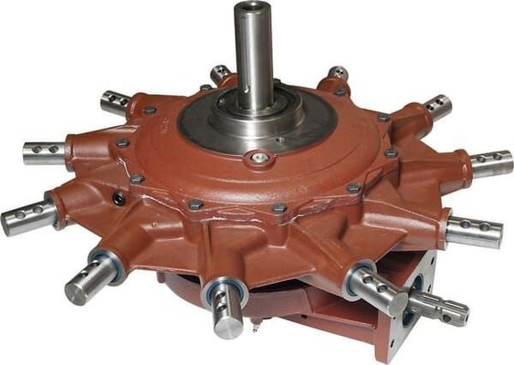 Pièces agricoles - Transmission - Boîtier K-792A 8.2:1, 11 bras, rotation à gauche