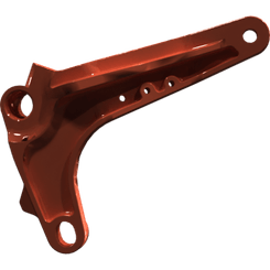 Pièces agricoles - Pièce divers - Support de roue de jauge droit