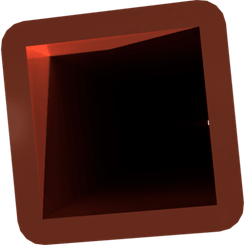 Pièces agricoles - Pièce divers - tube carré f. herse 3956mm -peint-