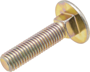 Pièces agricoles - Machines - Boulon de carrosserie M12x50 8,8
