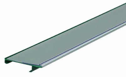 Pièces agricoles - Magasin - Rail porte-étiquettes vert RAL6029 990mm
