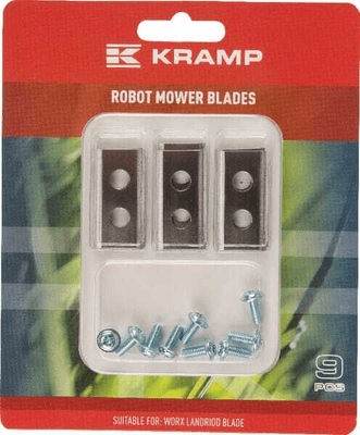 Pièces agricoles - Jardin et forêt pièce adaptable - Lame de robot Worx x 9pcs