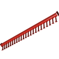 Pièces agricoles - Pièce Herse Rotative - Barre décrottoir rouleau packer 3M