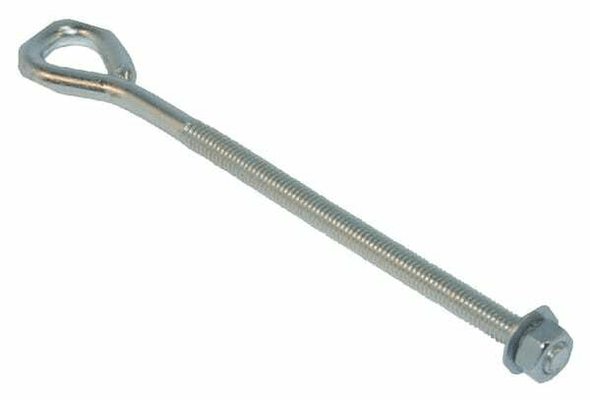 Pièces agricoles - Fasteners - Vis à œillet à souder BZP 254x8 mm