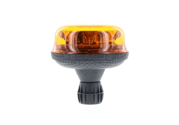 Pièces agricoles - Eclairage - Gyrophare LED, 9W, 10-30V, ambre, montage sur poteau flexible Autoblok, rotatif, Ø130mmx131mm, PEGASUS