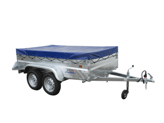 Materiels - Remorque voiture - ROBUST 253x134x50 2 essieux non freiné PTAC : 750 kg