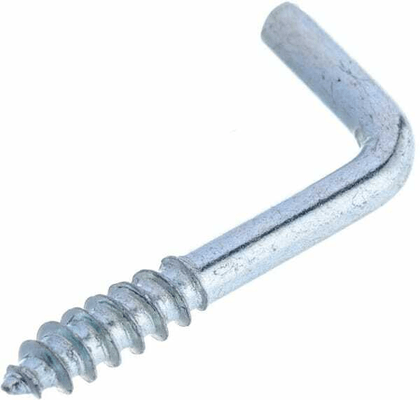 Pièces agricoles - Fasteners - Vis à crochet, Ø 2,3x25 mm, plate, acier