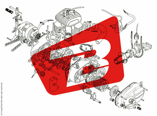 Pièces Quad & Motos - Pièces SAV - Pièce SAV HINSON Vis de cloche hinson pour kit 124914 Yamaha wr-f 450/yz-f 450