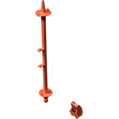 Pièces agricoles - Pièce divers - bride d’accouplement soudée -peinte-