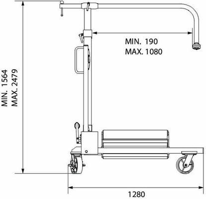 Pièces agricoles - Outils atelier - Appareil montage roue 1600 kg
