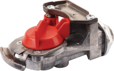 Pièces agricoles - Pièce divers - Tête de raccordement avec filtre intégré "Protect-O" M16x1,5 rouge