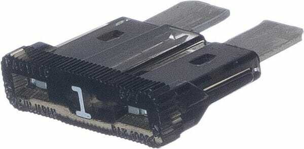 Pièces agricoles - Eclairage - Fusible lame standard 32V 1A longueur 18,6mm noir iMaXX