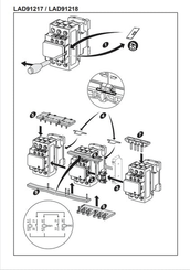 Pièces agricoles - Electricité - Mounting kit star-delta LC1-D09D12