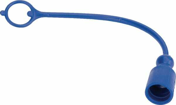 Pièces agricoles - Hydraulique - Bouchon bleu pour mâle ANV 3/8
