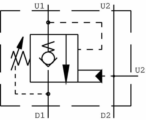 Pièces agricoles - Hydraulique - Soupape d'équilibrage