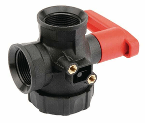 Pièces agricoles - Pièce Pulvérisateur - Vanne boi.sph. 1 1/4" 3v.+ral.