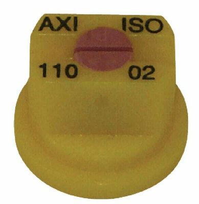 Pièces agricoles - Pièce Pulvérisateur - Buse à jet plat AXI 110° 2 jaune céramique Albuz