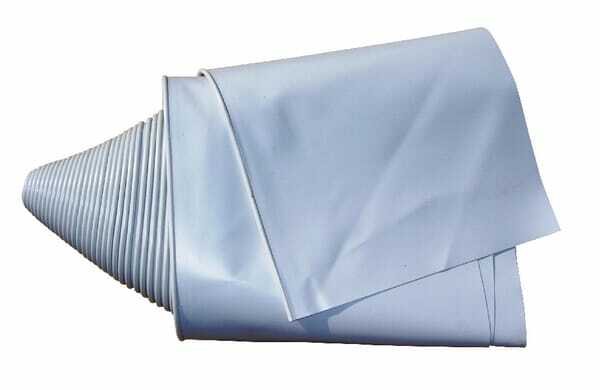 Pièces agricoles - Fenaison & élevage - Bâche de protection grise, 20m.