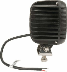 Pièces agricoles - Eclairage - Phare de travail LED carré 48W 4050lm, 10/30V, 125x90x125mm, faisceau large, 4 LED Kramp