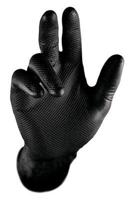 Vêtements et protections - Equipement - Gants Ambi Grip 67-246 nitrile noir T10