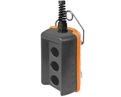 Pièces agricoles - Electricité - Station de commande suspendu, télécommande, 3 trous, gris