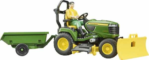 Loisirs - Jouets - Tracteur John Deere avec remorque et jardinier