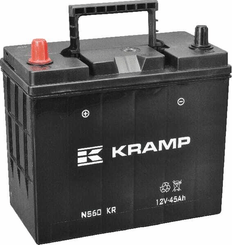 Pièces agricoles - Eclairage - Batterie 12V 45Ah 350A Kramp