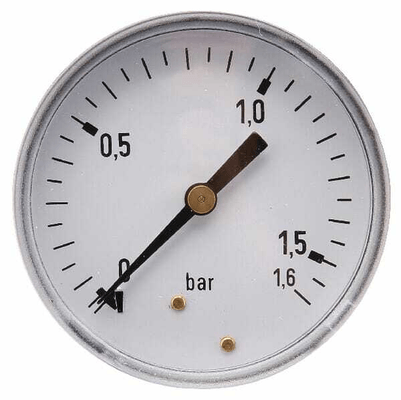 Pièces agricoles - Hydraulique - Manomètre Ø63 0-1,6bar ¼" ar.