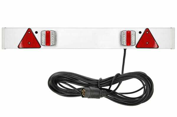 Pièces agricoles - Tracteur pièce adaptable - Rampe éclairage led 1,2m -12V - 7m cable