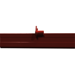 Pièces agricoles - Pièce divers - Profil en aluminium court 1026mm -peint-