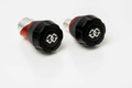 Protections fourche et bras oscillant (axe de roue) GILLES GTA noir/rouge Yamaha