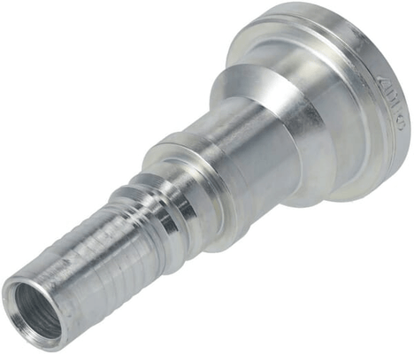 Pièces agricoles - Hydraulique - Raccord à sertir 4SH-DN20 avec bride ø47,6 mm