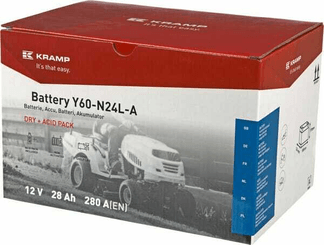 Pièces agricoles - Eclairage - Batterie 12V 24Ah 260A Kramp