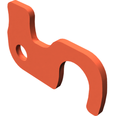 Pièces agricoles - Pièce divers - crochet uplock peint