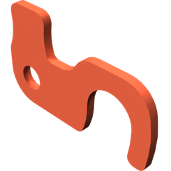 Pièces agricoles - Pièce divers - crochet uplock peint