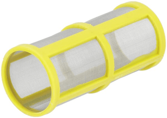 Pièces agricoles - Pièce Pulvérisateur - Cartouche filtrante 80 mesh jaune avec joints toriques