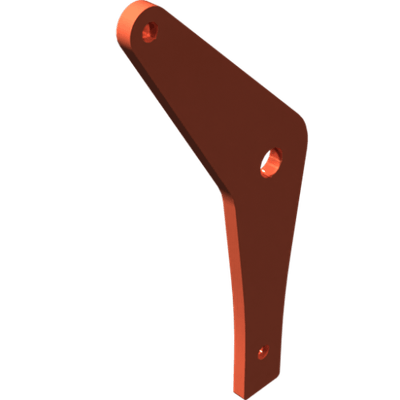 Pièces agricoles - Pièce divers - poignée de frein peinte