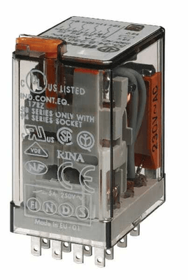 Pièces agricoles - Electricité - Relais 4-P 24V/CA