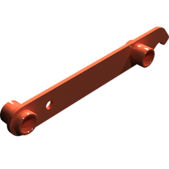 Pièces agricoles - Pièce divers - Parallélogramme soudé à gauche -peint-