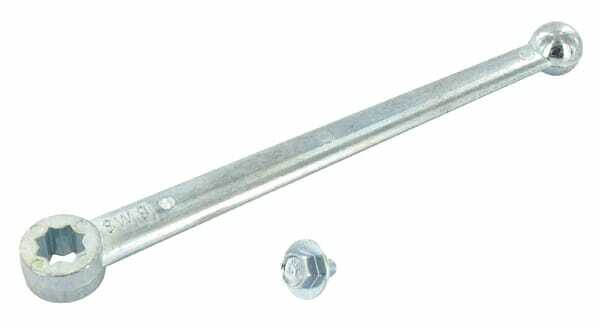 Pièces agricoles - Hydraulique - Levier SW9 aluminium droit