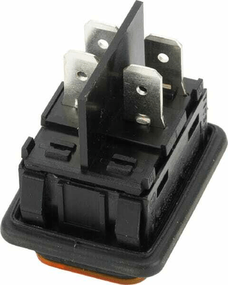 Pièces agricoles - Electricité - Interrup.à bascule 20 A Orange