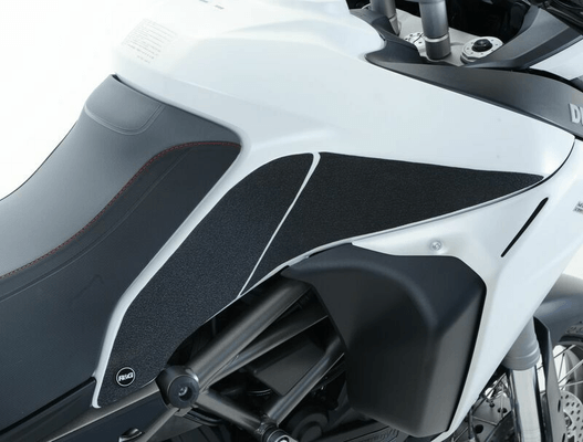 Pièces Quad & Motos - Equipement véhicule - Kit grip de réservoir R&G RACING 4 pièces noir Ducati Multistrada Enduro