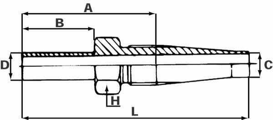 Pièces agricoles - Hydraulique - Raccord à visser DN08-12S