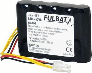 Pièces agricoles - Eclairage - Batterie Li-Ion 18V 2500 mAh