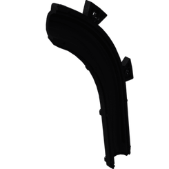 Pièces agricoles - Pièce divers - Coude de conduit ovale droit