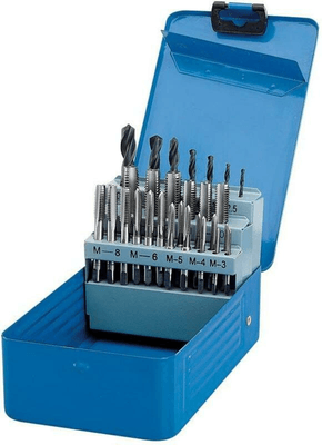 Pièces Quad & Motos - Outillage - Boîte de tarauds et forets DRAPER métriques 28pcs