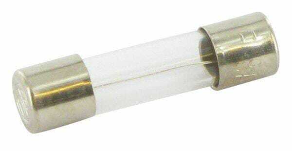 Pièces agricoles - Eclairage - Fusible verre 8A longueur 20mm pack 10x
