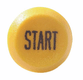 Interrupteur poussoir, Start, rond, jaune
