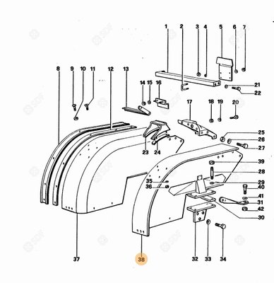 Pièces agricoles - Cabine et structure - AILE